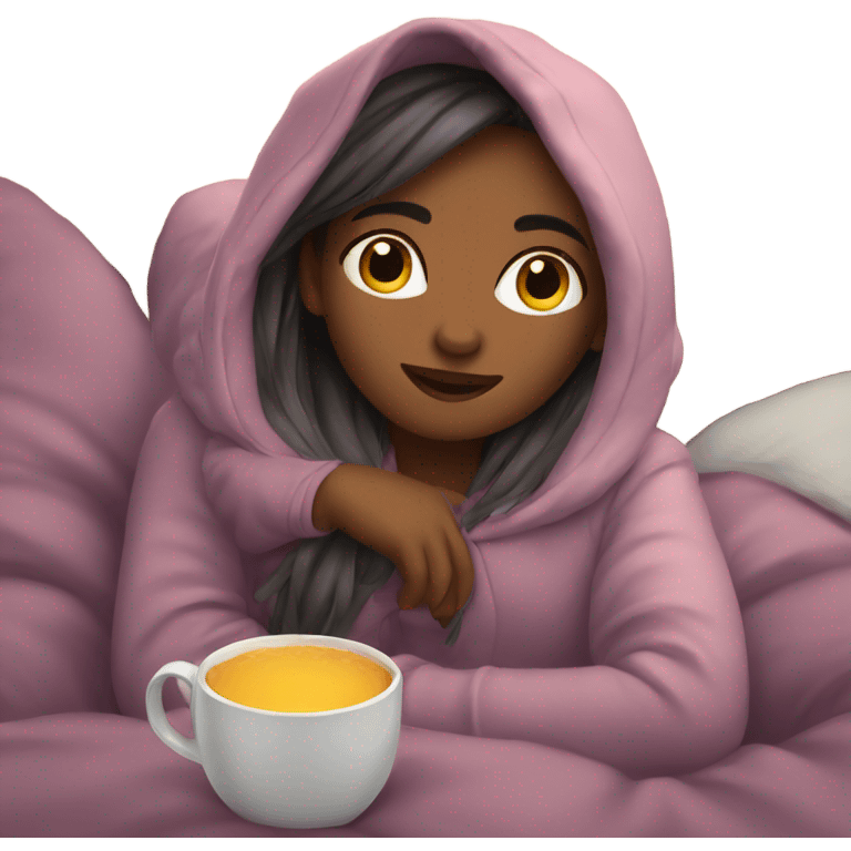 Cozy girl emoji