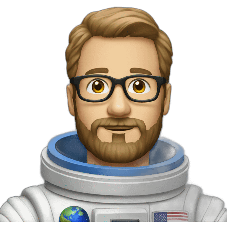 astronaut beard white-man glasses emoji