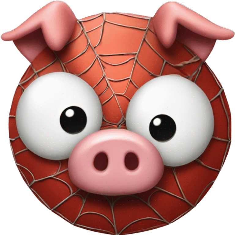 Spider-Man pig emoji