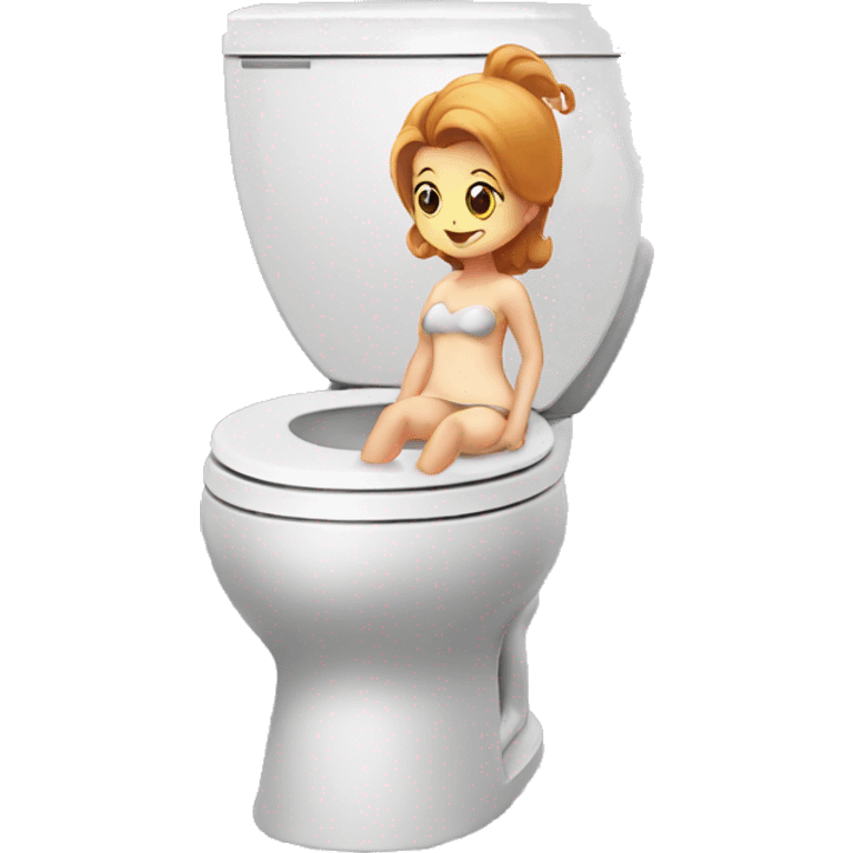 squibidi toilet coquette emoji