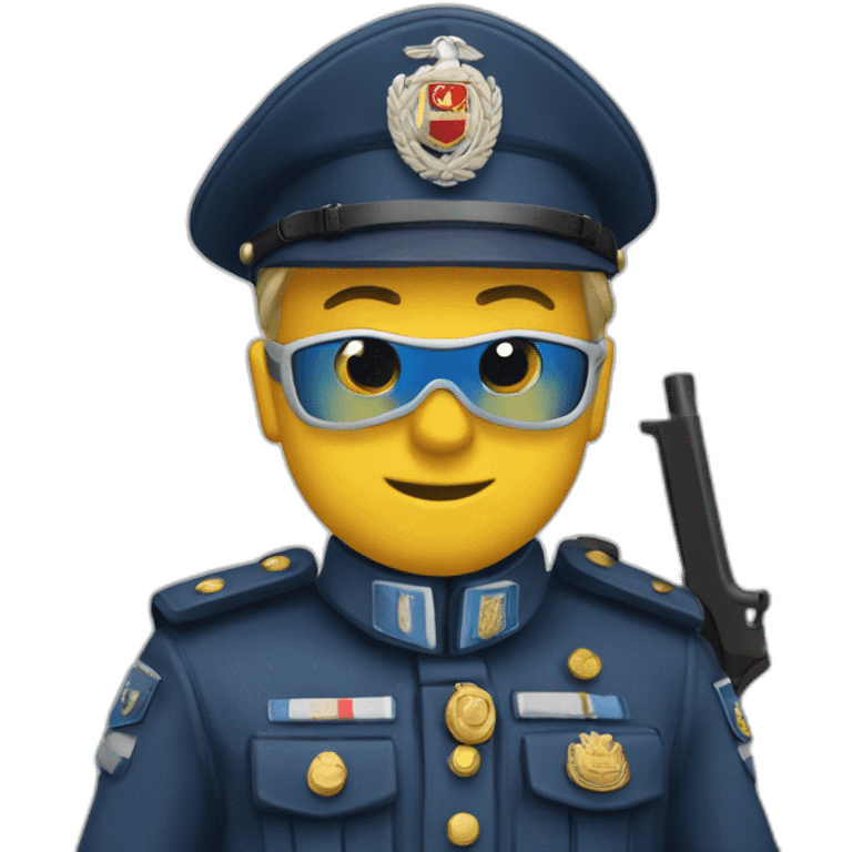 Gendarmerie nationale emoji