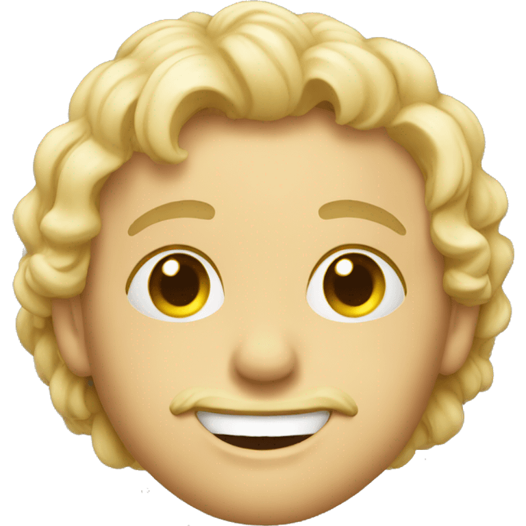 Austrian sunny boy emoji