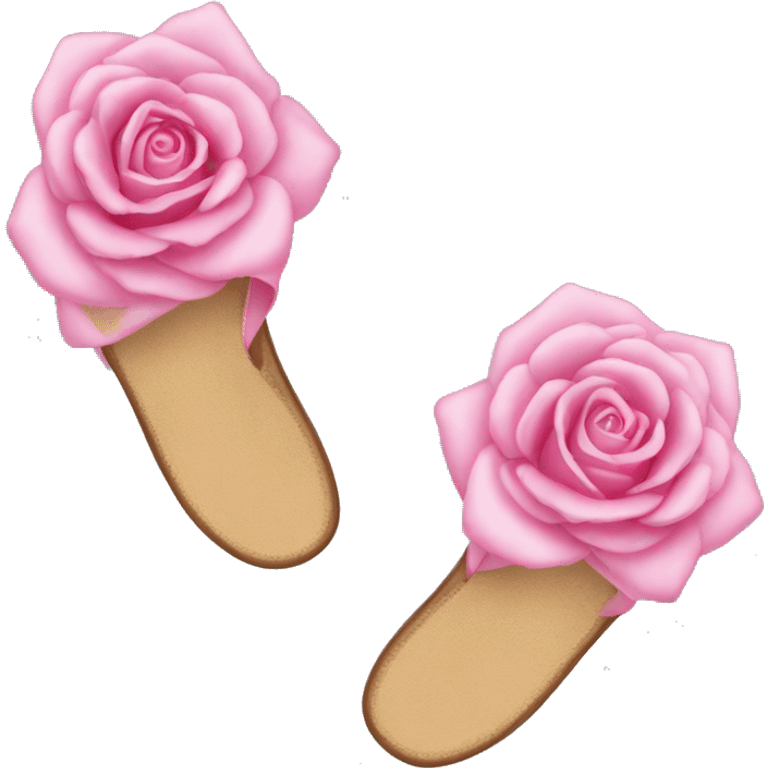 Chancletas rosas  emoji