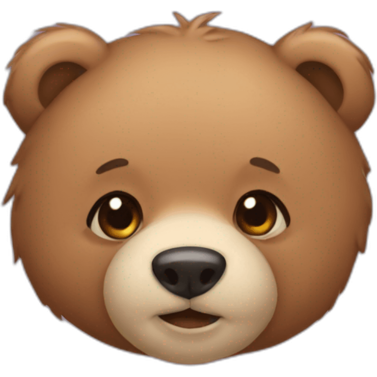 bear love emoji