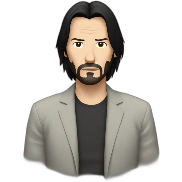 sick keanu emoji