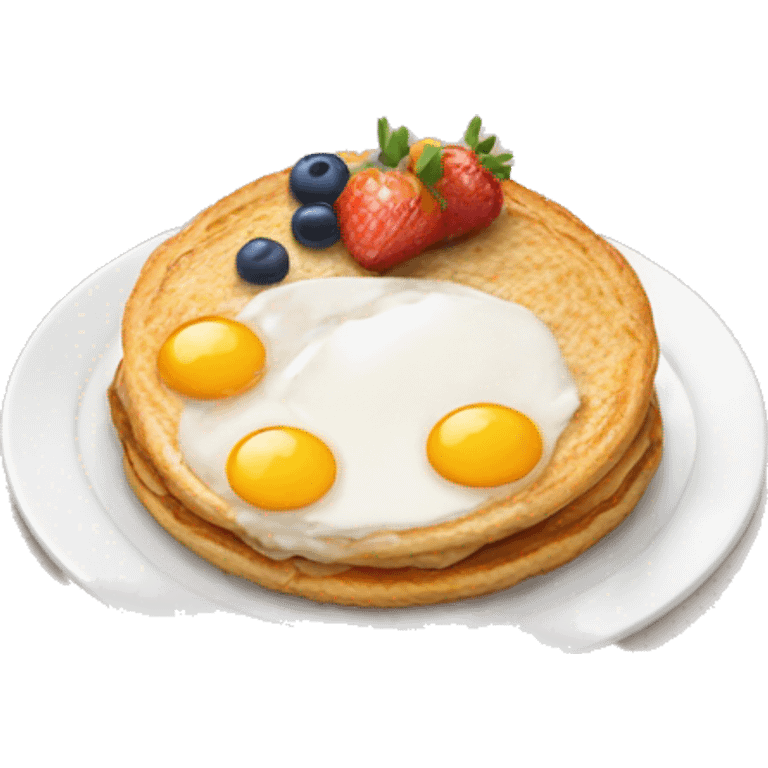 Breakfast birthday emoji