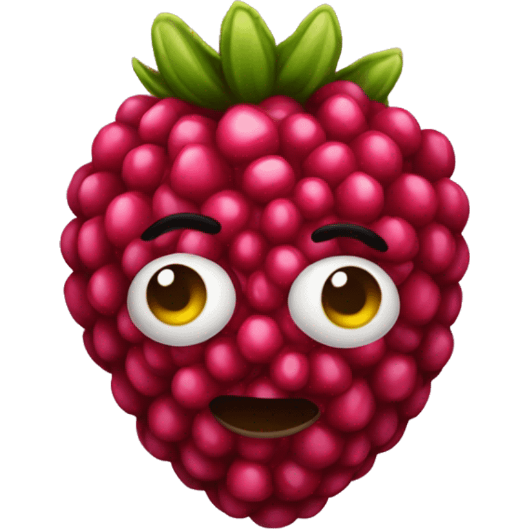 Rasberry emoji