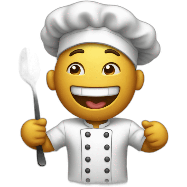 emoji excited to cook emoji