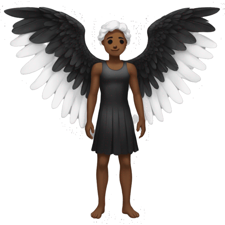 black angel wings  emoji