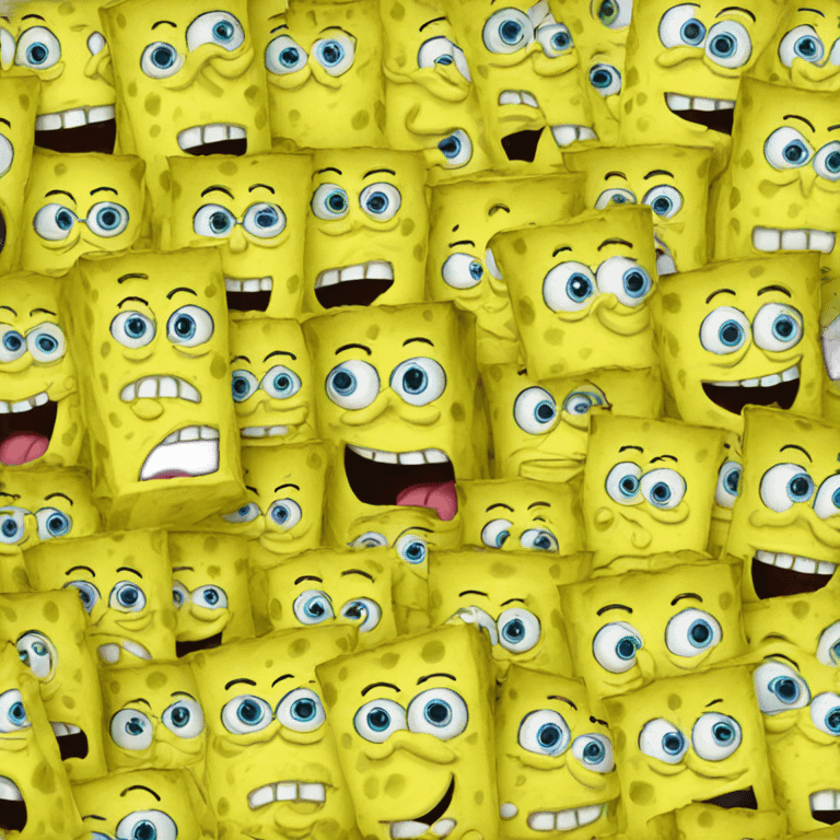 spongebob meme emoji