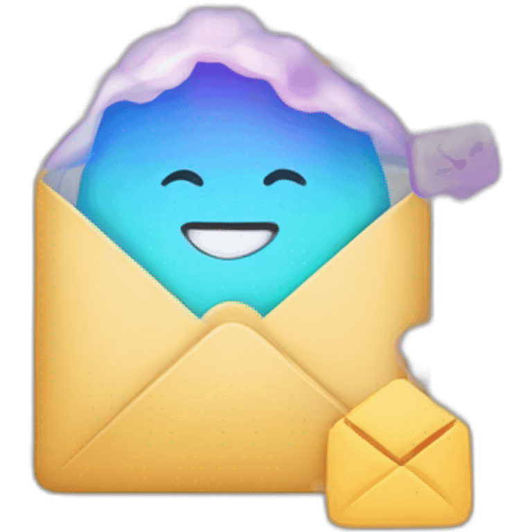 an ai system sending emails emoji