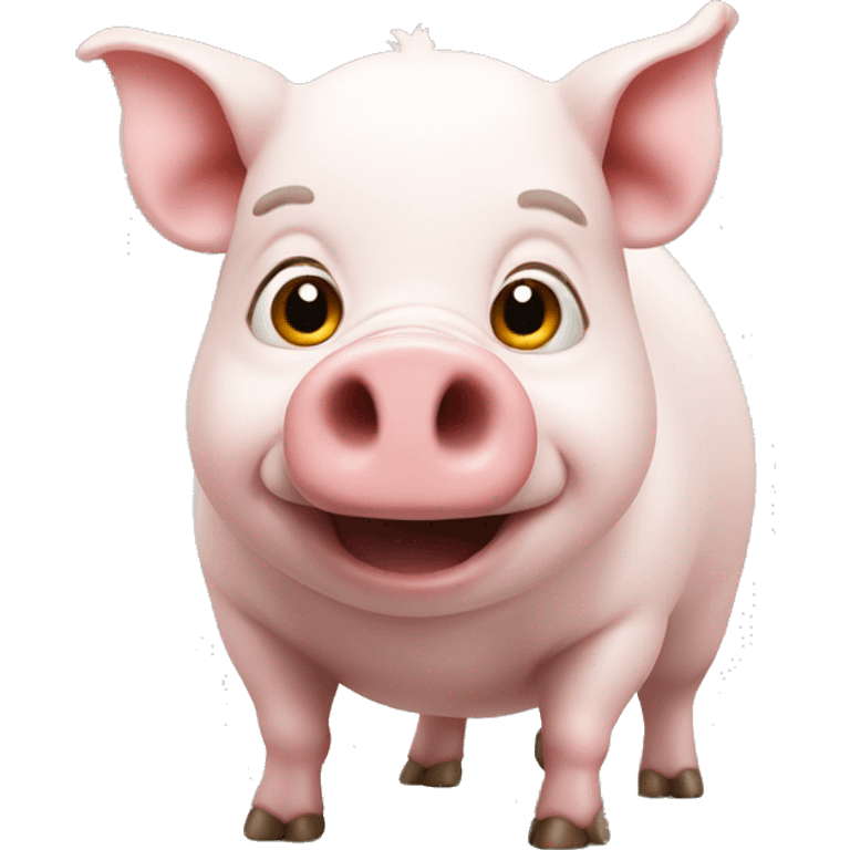 un cochon coquin emoji