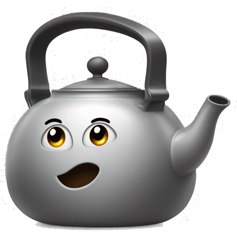 Dancing kettle  emoji