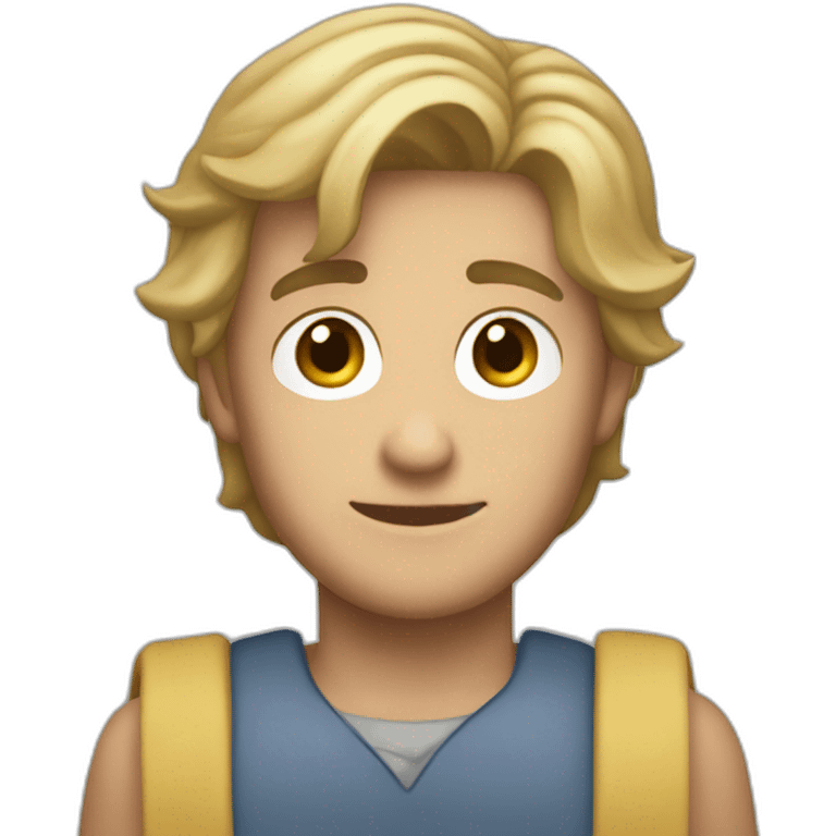 Tristan embrasse nolan emoji