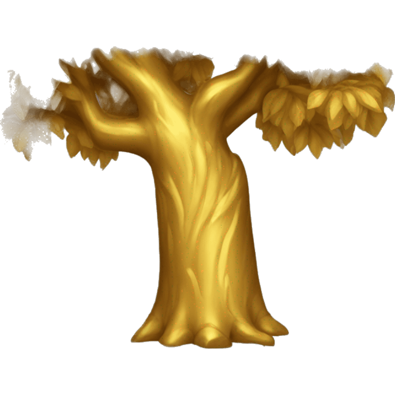 golden tree emoji