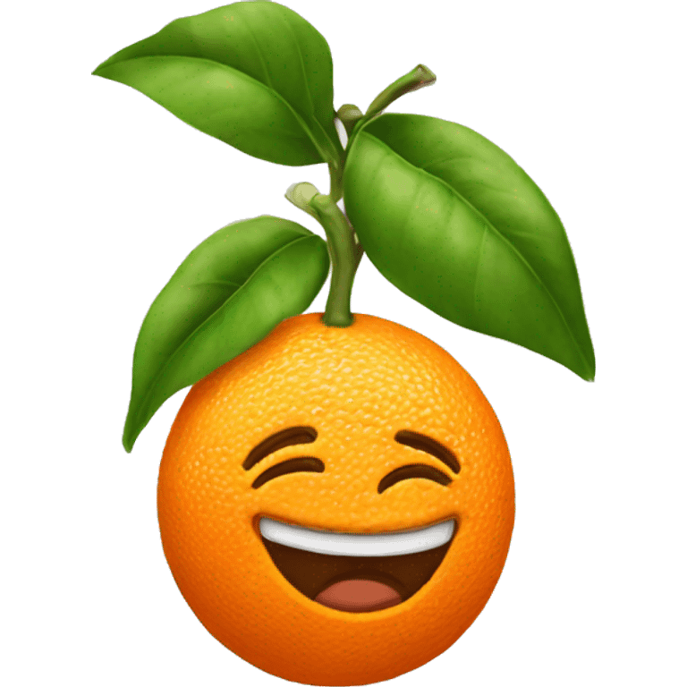 Orange emoji