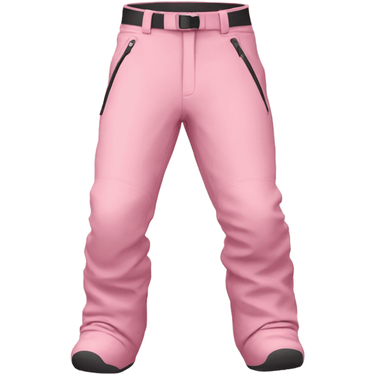 ski pants soft pink emoji