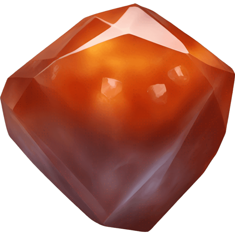 Carnelian crystal emoji