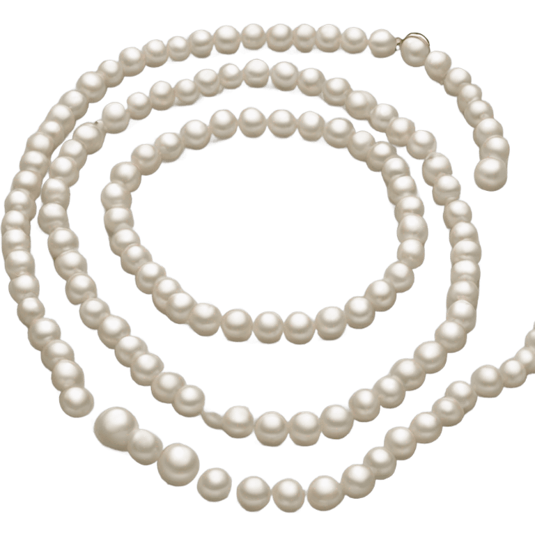 pearl necklace emoji