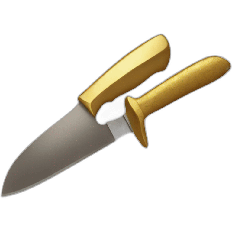 golden knife emoji