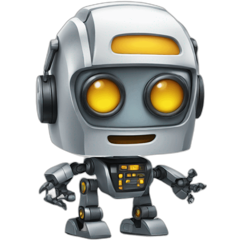 robot music dj emoji