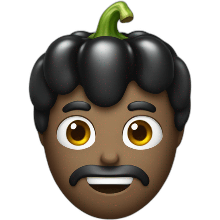 black-bellpepper emoji