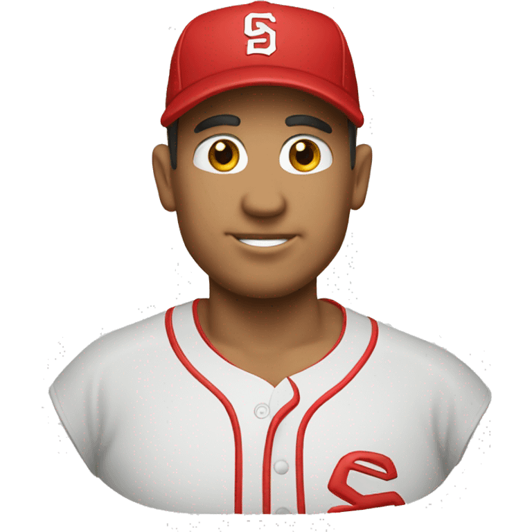 baseball coach red hat emoji