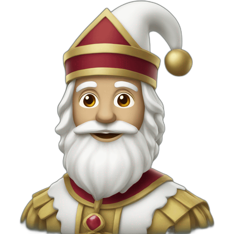 White Sinterklaas emoji