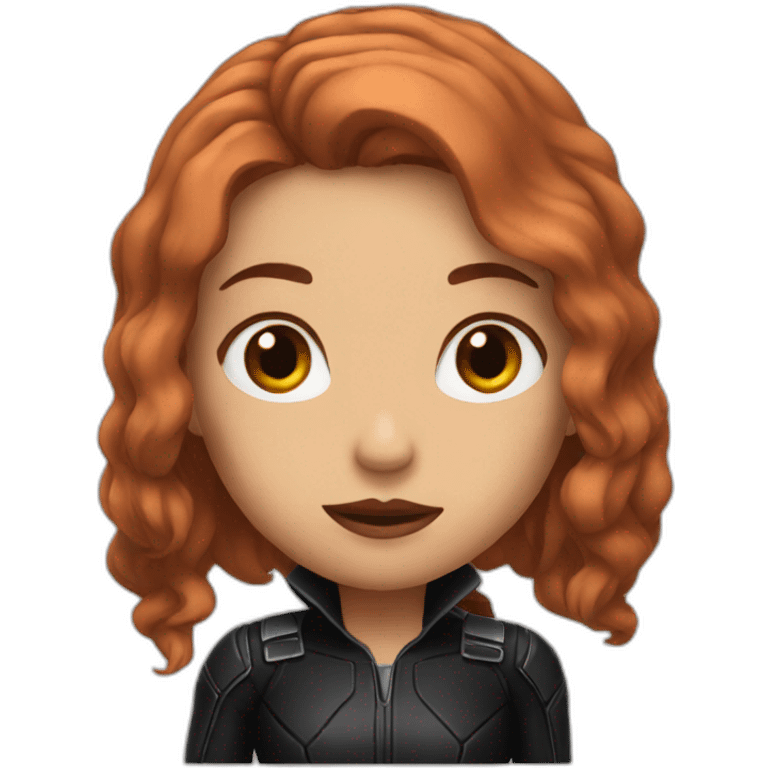 head Black Widow emoji