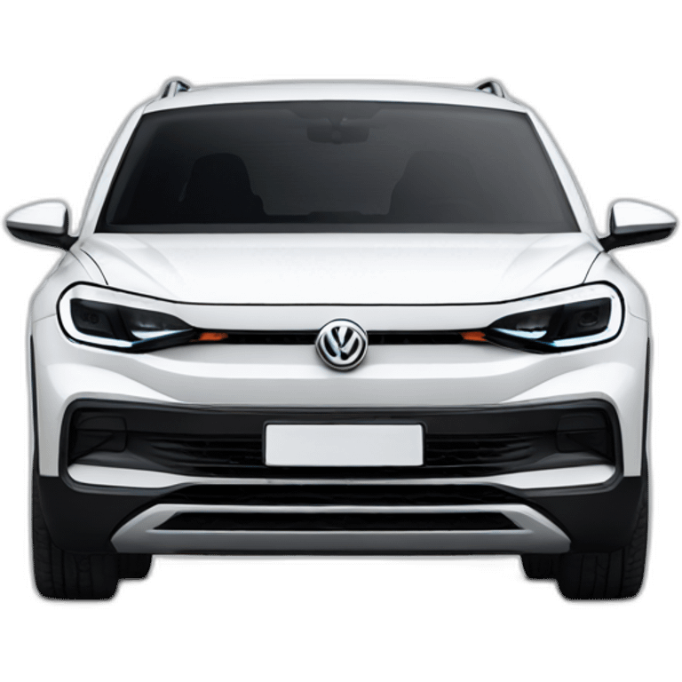 Volkswagen id4 white emoji