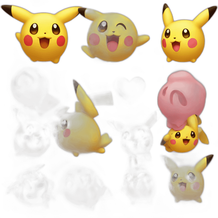 kirby copied pikachu emoji