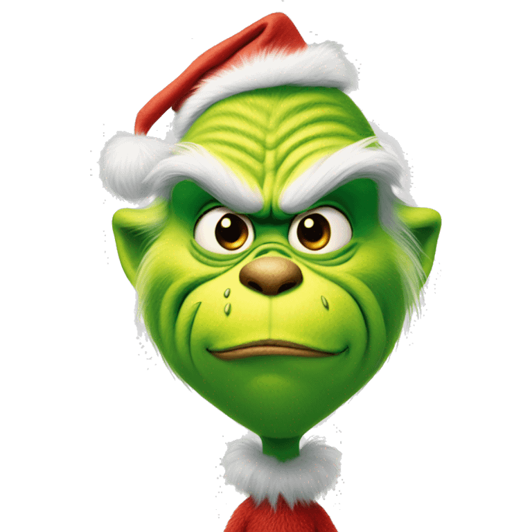 the Grinch emoji