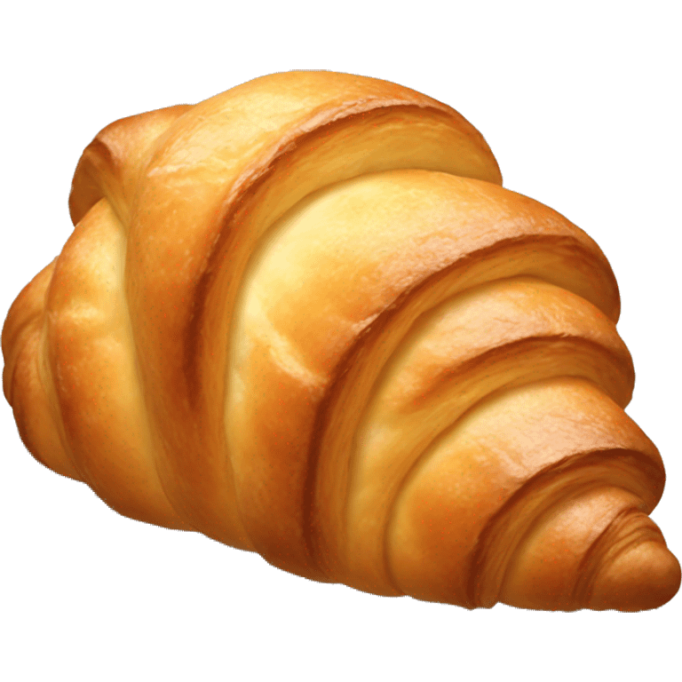 Create a realistic croissant  emoji