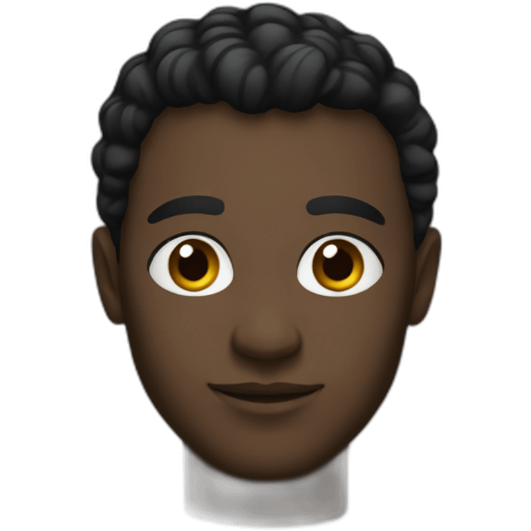 solid black emoji