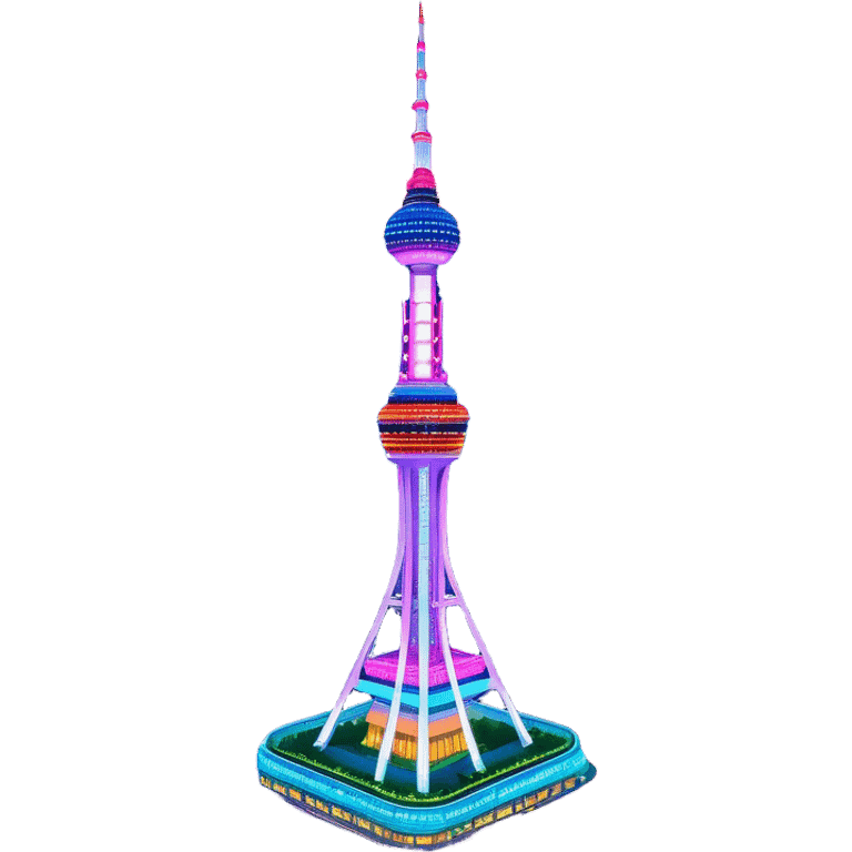 N Seoul Tower – Cinematic Realistic N Seoul Tower, depicted as a sleek modern tower illuminated against a vibrant cityscape at night, with reflective glass and dynamic neon lighting, rendered with intricate architectural detail and a futuristic urban glow. emoji