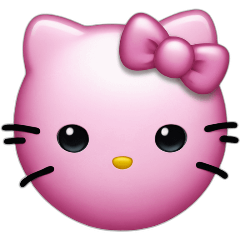 Hello kitty sad emoji