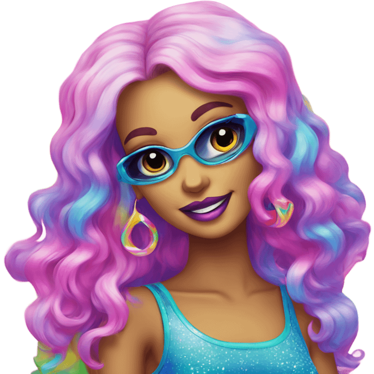 Lisa Frank Style emoji