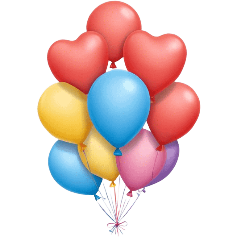 Disney balloons bouquet  emoji