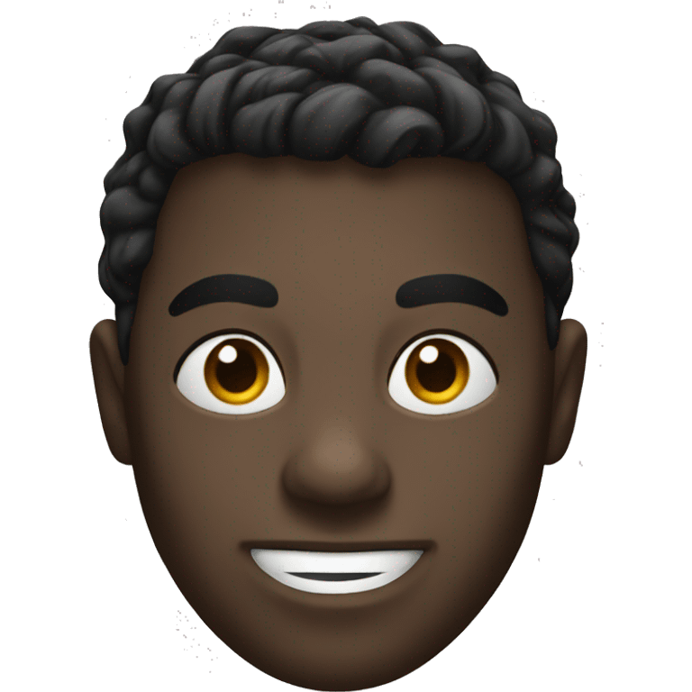 Black spider man head  emoji