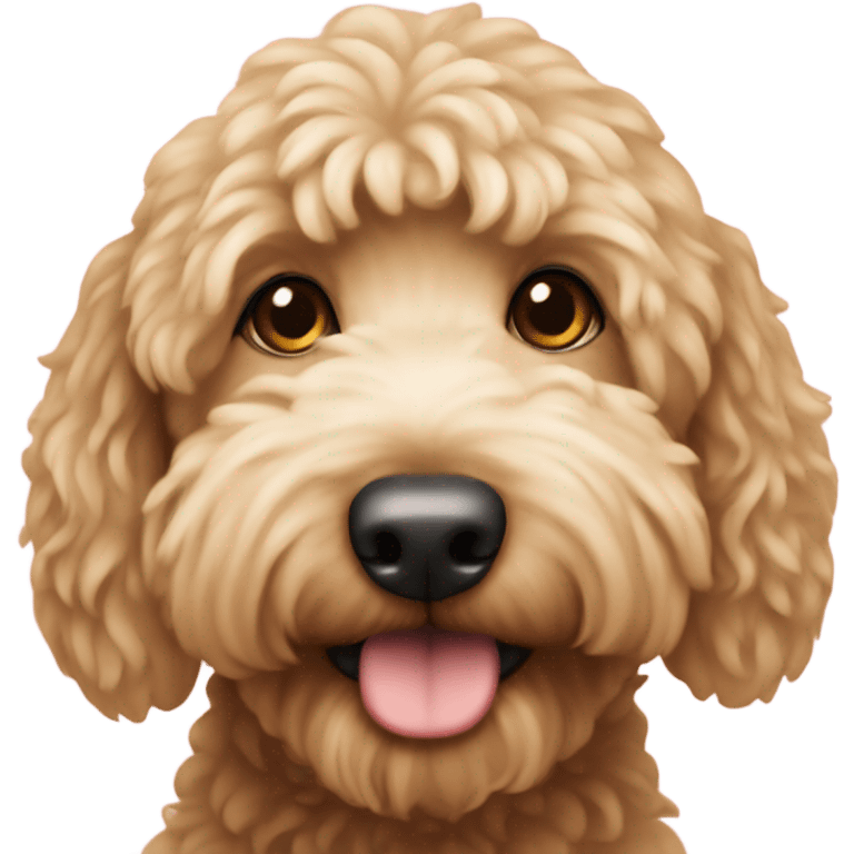 Golden doodle  emoji