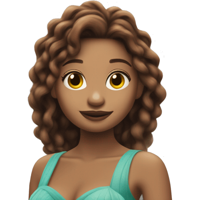 Halle Bailey As Ariel  emoji