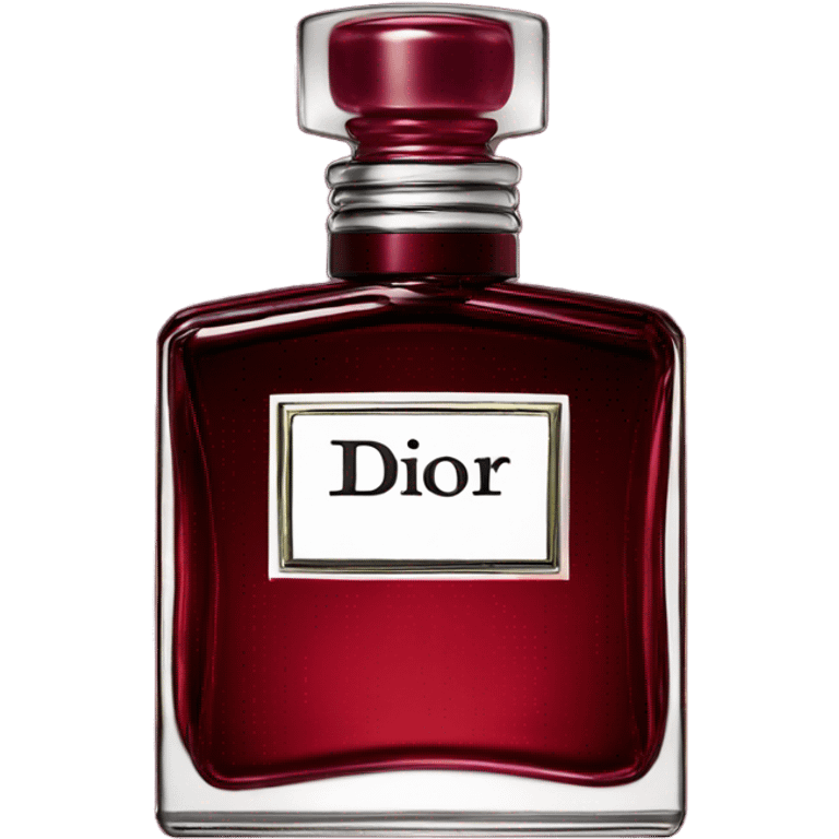 Dior perfume dark red bottle hypnotic poison emoji