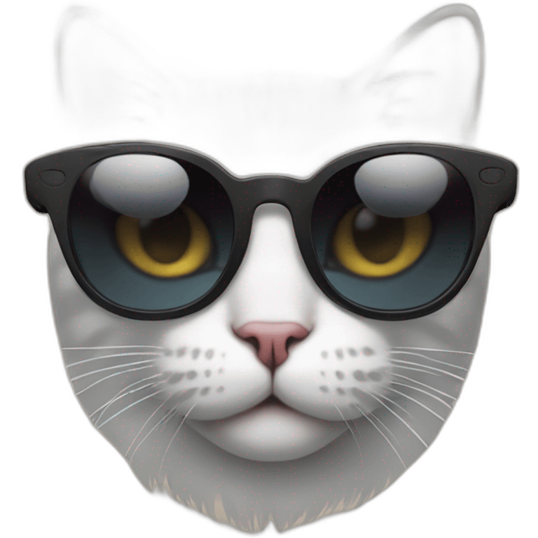 cat with sun glasses emoji