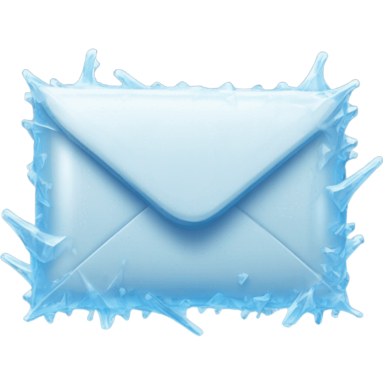 frozen email envelope emoji