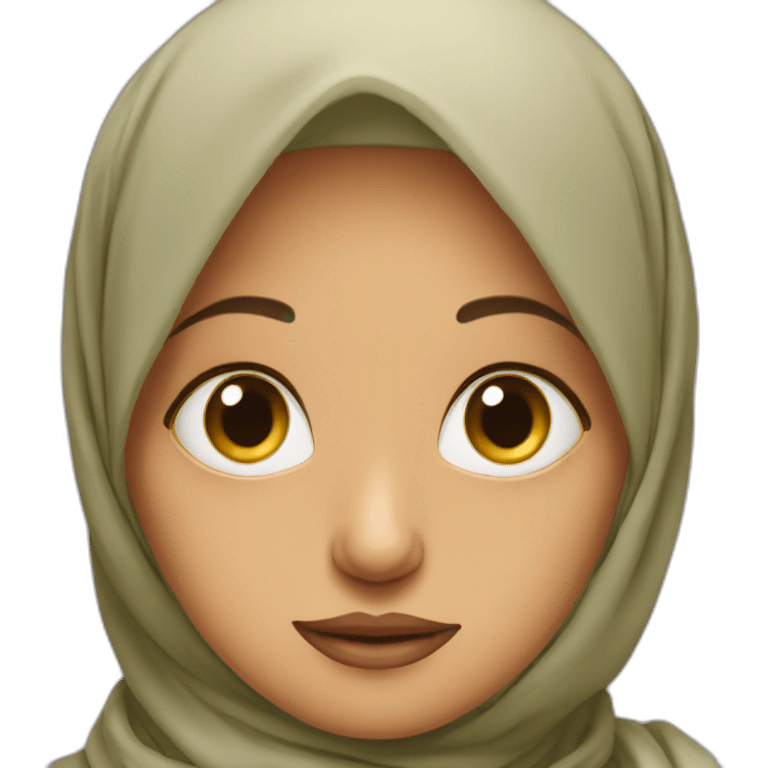 ugly hijab indian women with very big eyes emoji