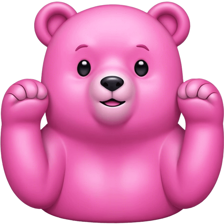 Pink bears emoji