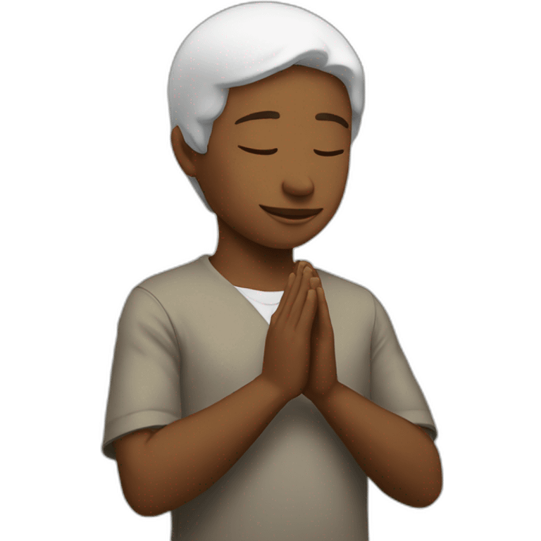 Prayer  emoji