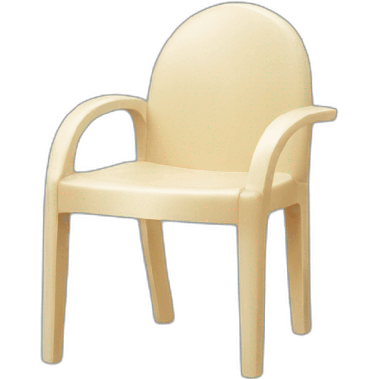 chair plastic emoji