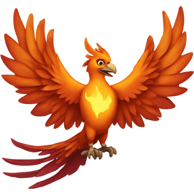 phoenix with man’s face  emoji