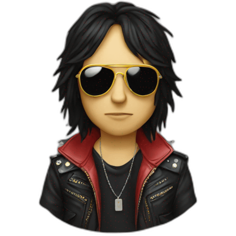 julian casablancas with sunglasses emoji